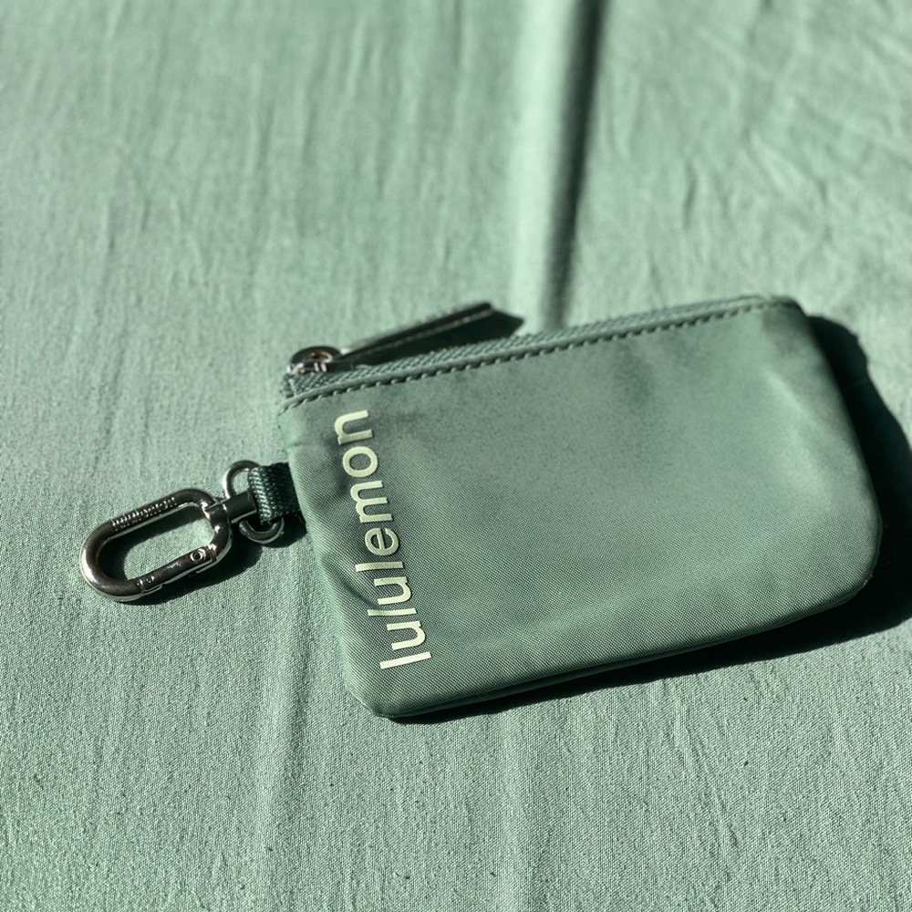 Lululemon Green Mini Pouch